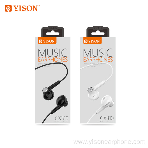 YISON Brand NEW 3.5mm headphones bass